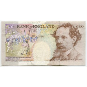Great Britain 10 Pounds 1993 - 2000 (ND) Fancy Number