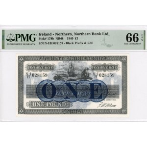 Ireland 1 Pound 1940 PMG 66