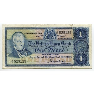 Scotland 1 Pound 1969