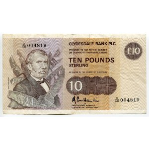 Scotland 10 Pounds 1983