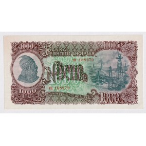 Albania 1000 Leke 1957