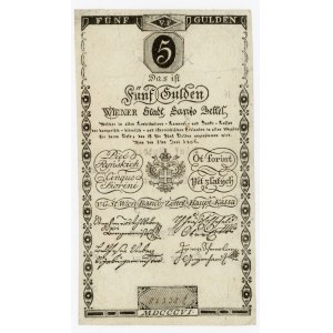 Austria 5 Gulden 1800