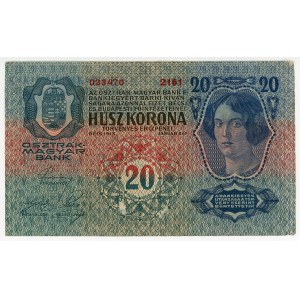 Austria 20 Kronen 1913