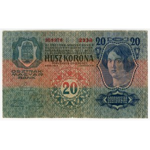 Austria 20 Kronen 1913