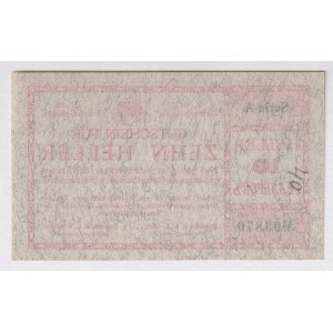Austria - Hungary 10 Heller 1916 (ND) POW Lager Notes