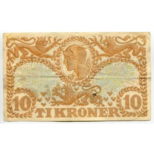 Denmark 10 Kroner 1932