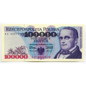 Poland 100000 Zlotych 1993
