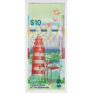 Bahamas 10 Dollars 2016