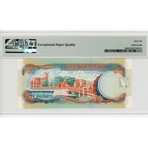 Barbados 50 Dollars 1999 (ND) PMG 66
