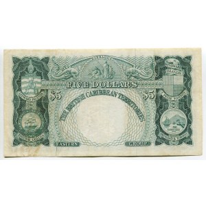 British Caribbean Territories 5 Dollars 1962