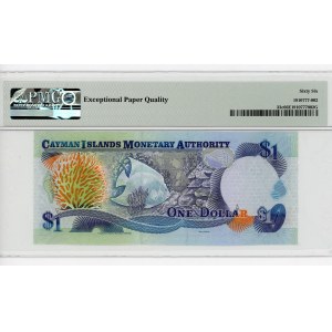 Cayman Islands 1 Dollar 2006 PMG 66