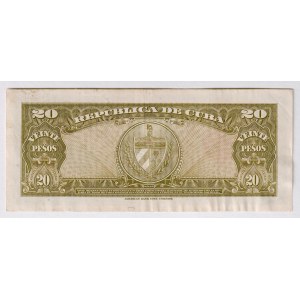Cuba 20 Pesos 1949