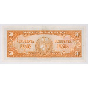 Cuba 50 Pesos 1958