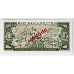Cuba 1 Peso 1980 Specimen