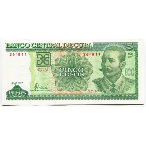 Cuba 5 Pesos 2007