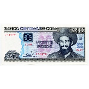 Cuba 20 Pesos 2016