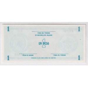 Cuba Foreign Exchange 1 Peso 1985 (ND) Series C