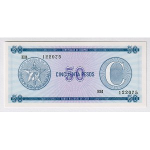 Cuba Foreign Exchange 50 Pesos 1985 (ND) Series C
