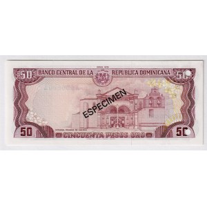 Dominican Republic 50 Pesos 1978 Specimen