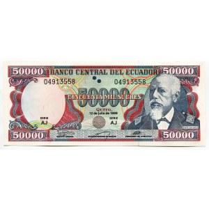 Ecuador 50000 Sucres 1999