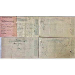 Argentina 4 x Banco de la Nacion Argentina Bills of Exchange 1914 - 1923