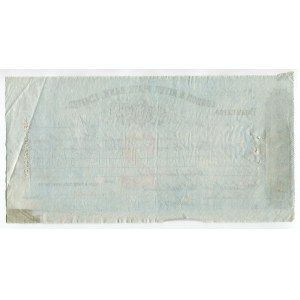 Chile Valparaiso 50 Pounds 1918 London & River Plate Bank Ltd
