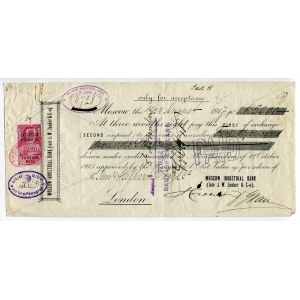 Russia - Central Moscow 5000 Pounds 1917 Moscow Industrial Bank (late Junker & Co)