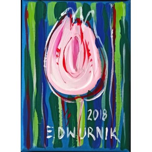 Edward Dwurnik, Tulipan, 2018