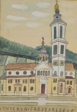 Nikifor Krynicki, Kościół w Krynicy