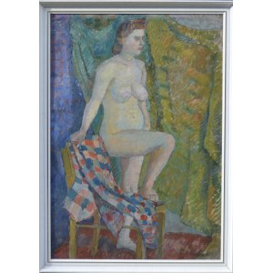 Jerzy Niesiołowski, Nude of a woman - standing