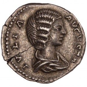 Roman Empire - Julia Domna (wife of S. Severus) AR Denarius. Rome, AD 196-211