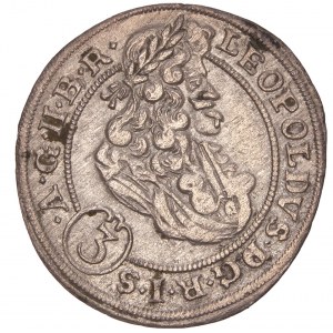 House of Habsburg - Leopold I. (1657-1705) 3 Kreuzer (Groschen) 1699 FN Oppeln