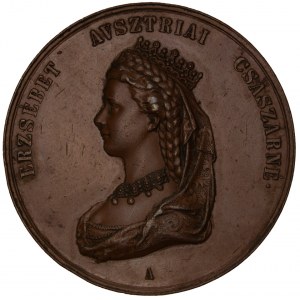 House of Habsburg - Franz Joseph I. (1848-1916) 1867 A Coronation Medal
