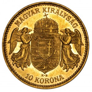 House of Habsburg - Franz Joseph I. (1848-1916) 10 Korona 1908 KB