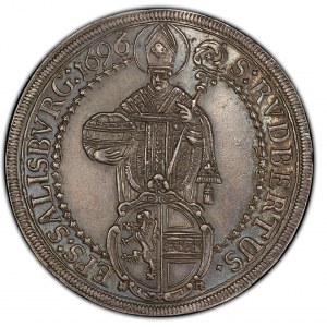 Austria - Erzbistum - Salzburg - Johann Ernst von Thun und Hohenstein, 1687-1709. Taler 1696