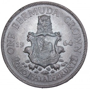 Bermuda - Elizabeth II. - 1 Crown 1964