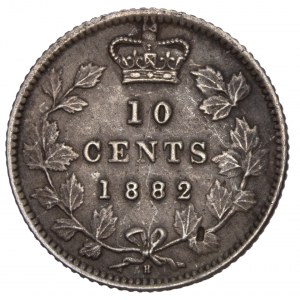 Canada - Victoria 10 Cents 1882 H