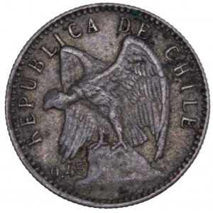 Chile - 5 Centavos 1919 So