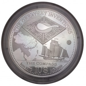 Cook Islands - 10 Dollars - Elizabeth II 2014 The Compass