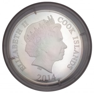 Cook Islands - 10 Dollars - Elizabeth II 2014 The Timepiece