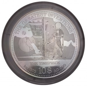 Cook Islands - 10 Dollars - Elizabeth II 2014 The Timepiece