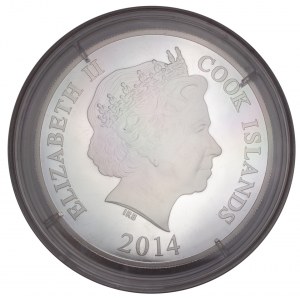 Cook Islands - 10 Dollars - Elizabeth II 2014 The Wheel