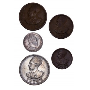 Ethiopia - Coin LOT - 5 pcs