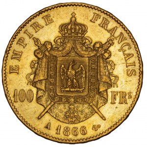 France - Napoléon III (1852-1870) 100 Francs 1866 A Paris