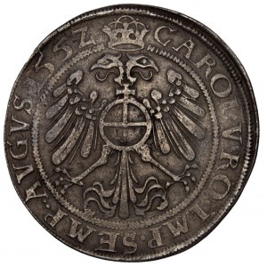 German States - Johann Friedrich der Grossmütige nach seiner Gefangenschaft, 1552-1554 Taler 1552, Saalfeld