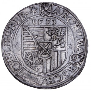 German States -Moritz, 1547-1553. Taler 1553, Freiberg