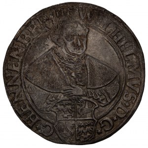 German States - Henneberg, Grafschaft Wilhelm V. von Henneberg-Schleusingen 1480 - 1559 Taler 1555