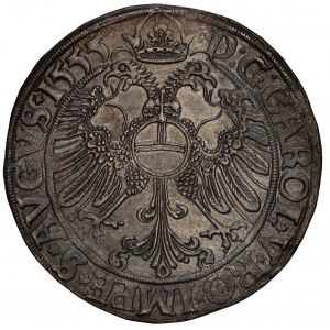 German States - Henneberg, Grafschaft Wilhelm V. von Henneberg-Schleusingen 1480 - 1559 Taler 1555