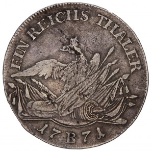 German States - Brandenburg-Preußen - Friedrich II., der Große 1740-1786 Taler 1771, B-Breslau