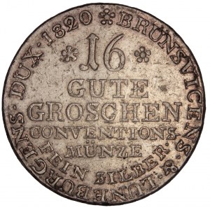 German States - Hannover (Königreich). Georg III, 1760-1820. 16 Gute Groschen 1820